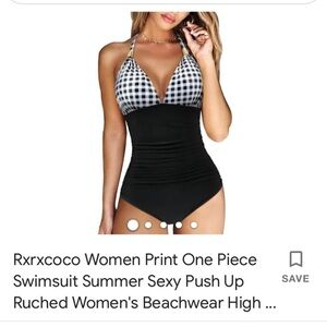 NEW- RXRXCOCO. WOMENS ONE PIECE SWIMSUIT